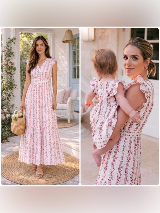 Gal Meets Glam Dresses & Skirts - New! Gal Meets Glam Rosie Floral Flutter Sleeve Maxi Dress 🌹 size 6